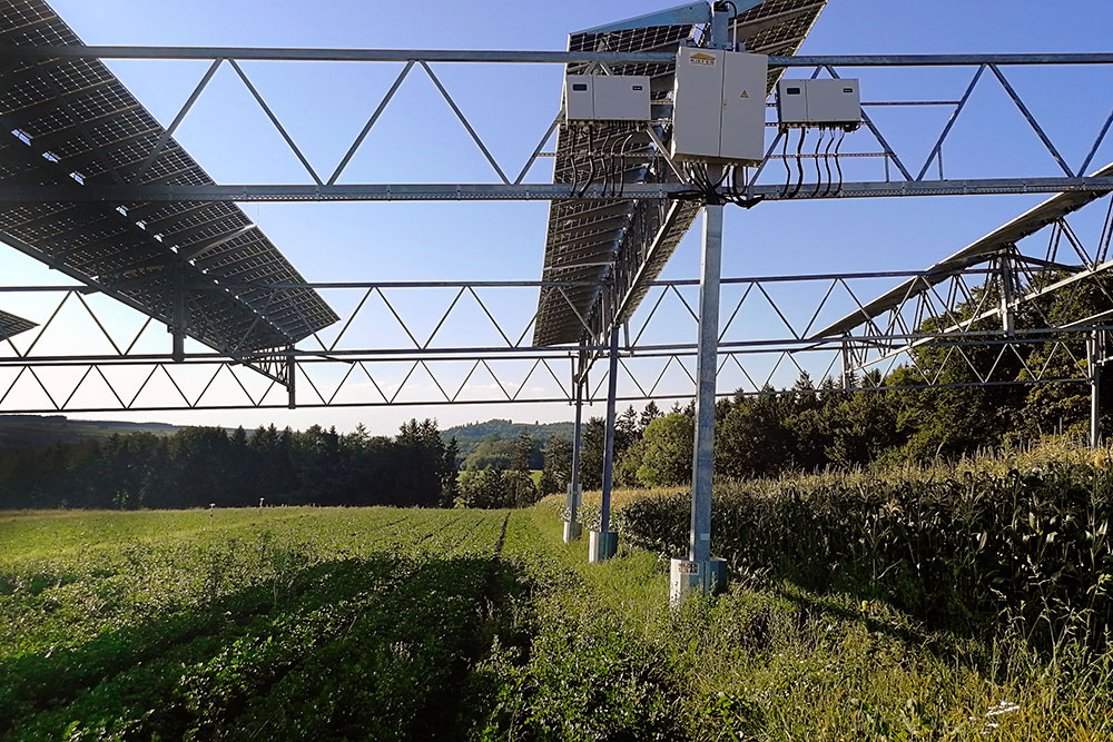 Agri-PV - Agri-Photovoltaik - Forschung Heggelbach