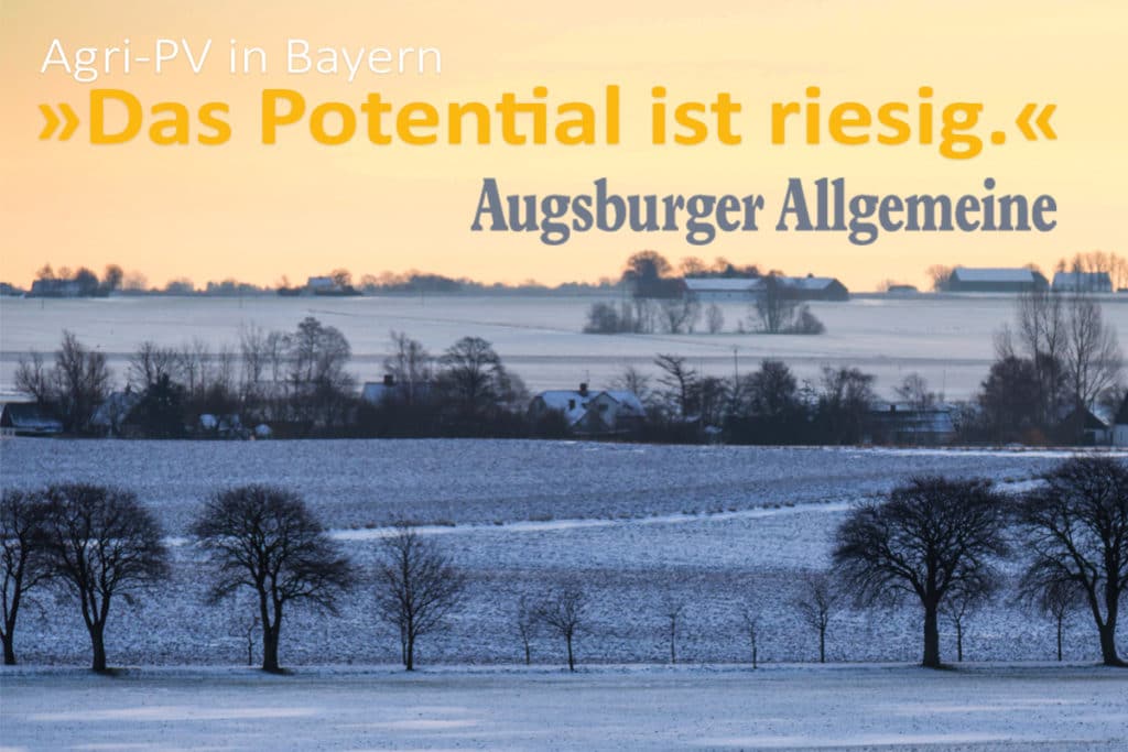 agri-Photovoltaik-Presse_Augsburger_Allgemeine
