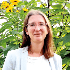 Julia Gunnoltz, Head of Innovation bei AgroSolar Europe